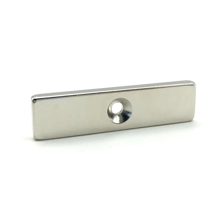 Block Magnet With Countersunk